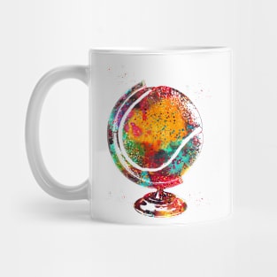 Tennis Globe Mug